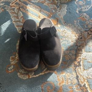 Dr. Martens Slingback Suede Carlson Mules